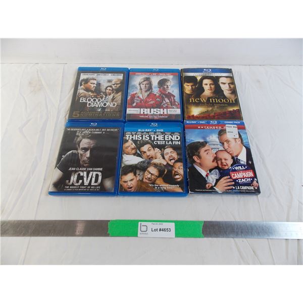 (6) assorted drama blu-rays