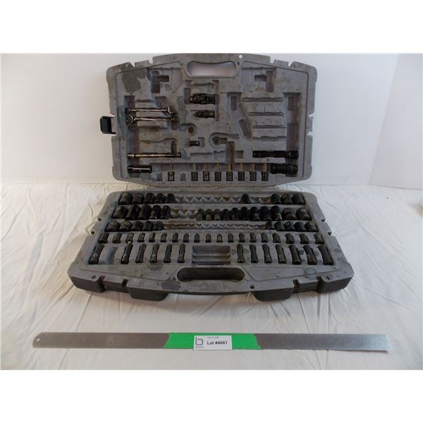 Used Stanley incomplete socket set