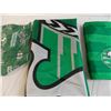Image 4 : (2) Saskatchewan Rough Riders flags + bandana