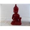 Image 2 : Buddha ceramic figure, crib board, pen/pencil holder with misc inside