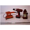 Black&Decker Sander,18V Drill,Hydraulic Jack
