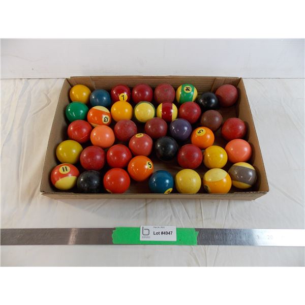 Billiard balls - variety