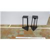 Image 1 : *(2) metal stands - 7x7, 19" tall