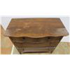 Image 2 : *wooden 4 drawer dresser - 40x19x35 - on castors
