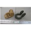 Image 1 : *2X THE BID PRICE - Green Shackle/Clevis - military grade?