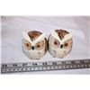 Image 3 : Owl salt&Pepper Shakers,Owl Wood carving,Misc Items