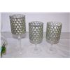 Image 2 : Glass Lamp,Candle Holders,Misc Items