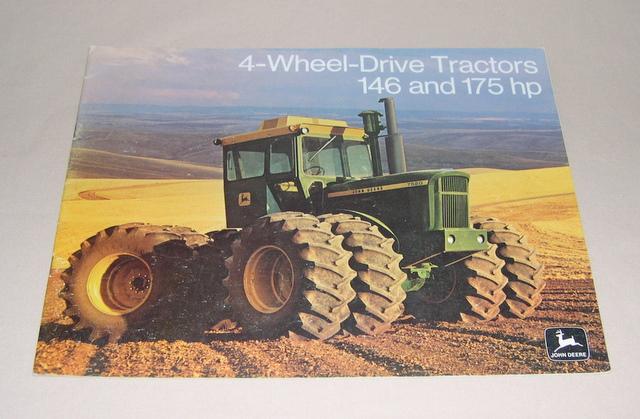 TRACTOR BROCHURE ~ 05JD7020 ORIGINAL 2004 JOHN DEERE 7020 SERIES 140-170 H.P