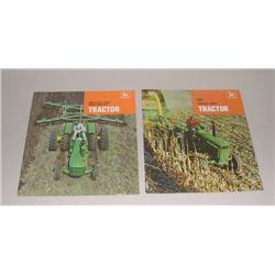 (2) JD Tractor Sales Brochures--5020 & 4520