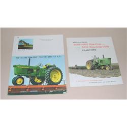 (2) JD Tractor Brochures--3010/4010 & Power Train