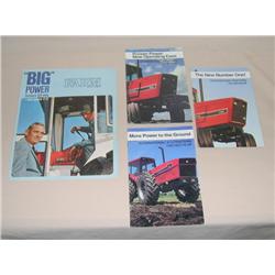 (4) Misc IH Brochures--includes 1967 Farm Magazine