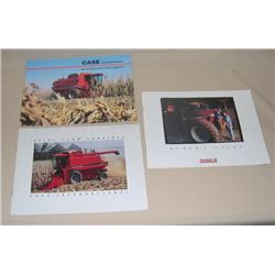 (3) CaseIH Brochures & Buyers Guides--Combine and others