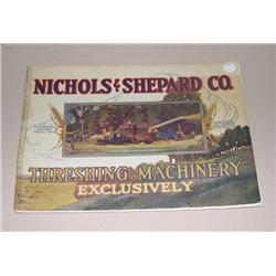 Nichols & Shepard Threshing Machinery Catalog---Steam Engines & Threshers