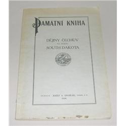 1920 Tabor SD Book all in Czech!