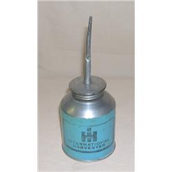 Blue IH Oil Can w/ Black Lettering from Sifton, ??