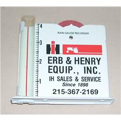 IH Metal Raingauge from Erb & Henry Equipment, ??