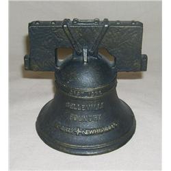 Sperry New Holland 1976 Liberty Bell Cast Iron Bank