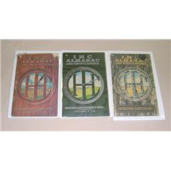 (3) IH Almanacs--1910, 1911, & 1914