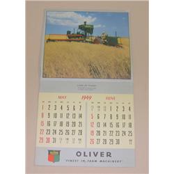 1949 Oliver Calendar