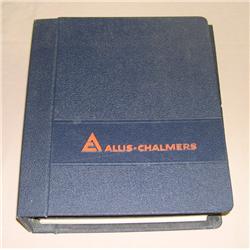 Large Allis-Chalmers Knowledge means Power Sales Service Manual Set