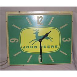 JD 4-leg Deer Plastic Clock