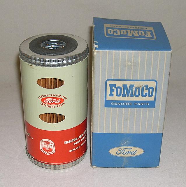 Ford Tractors Oil Filter in Original FoMoCo Box