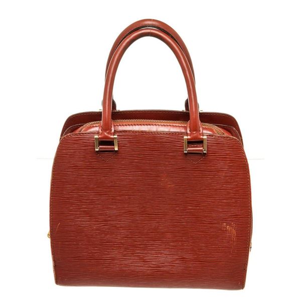 Louis Vuitton Red Pont Neuf Handbag