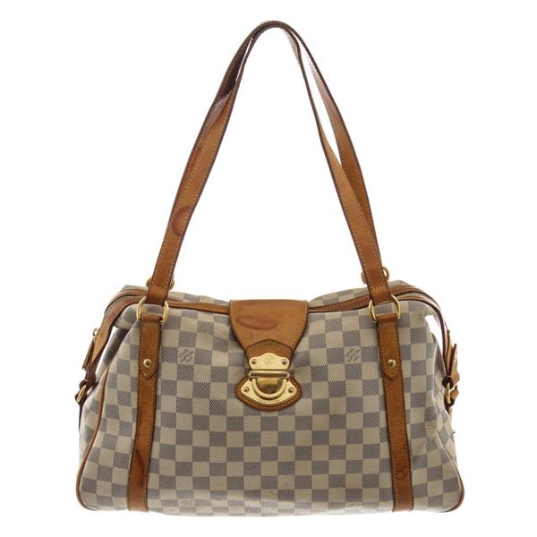 Louis Vuitton Beige Damier Canvas Stresa PM Shoulder Bag
