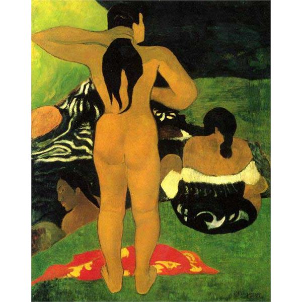 Paul Gauguin - Tahitians on Beach