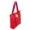 Image 2 : Louis Vuitton Red Purple Canvas Cabas Antigua MM Tote Bag