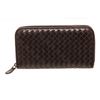 Image 1 : Bottega Veneta Black Leather Zippy Wallet