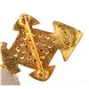 Image 5 : Chanel Gold CC Cross Brooch