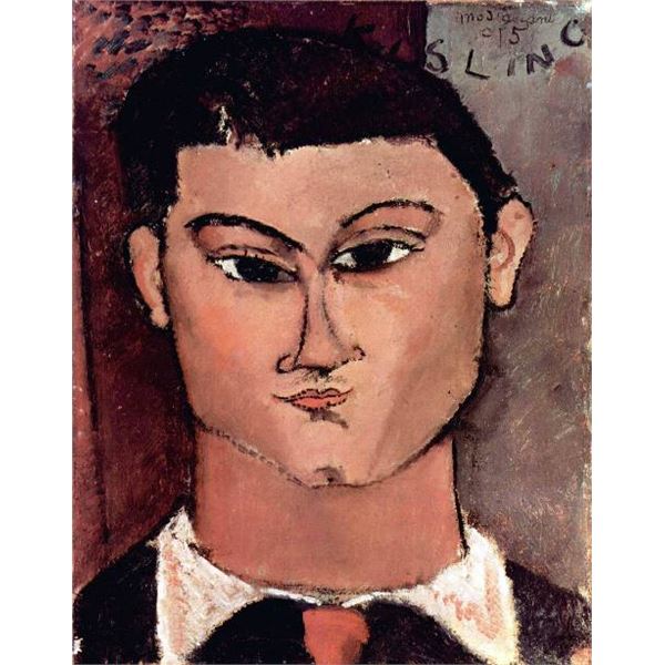 Amedeo Modigliani - Portrait of Moiise Kiesling