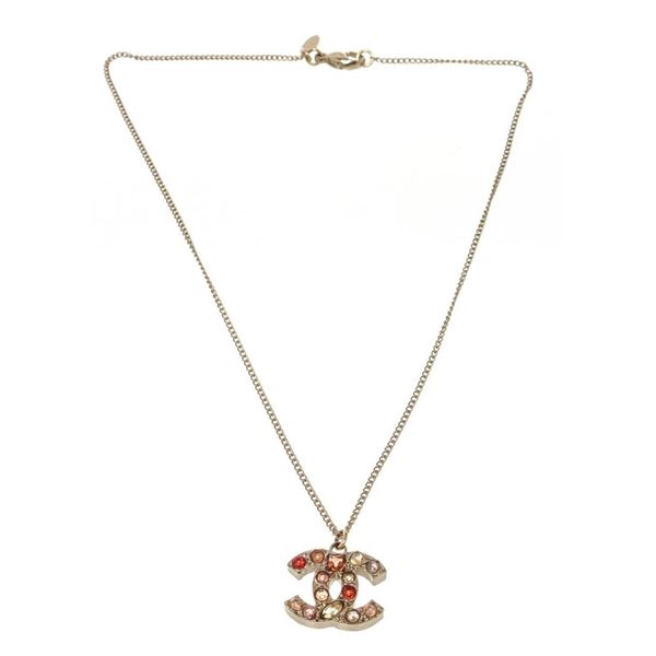 Chanel Gold CC Necklace