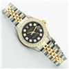 Image 6 : Ladies 26MM Datejust Black Diamond Oyster Perpetual 2T and SS