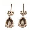 Image 2 : Chanel Silver CC Rhinestone Earrings