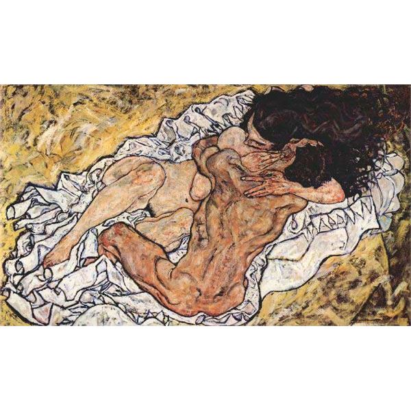 Egon Schiele - The Embrace