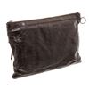 Image 3 : Balenciaga Brown Ageneau Leather Classic Clip L Clutch