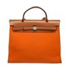 Image 1 : Hermes Orange Canvas Herbag 31cm Backpack