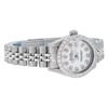 Image 3 : Rolex Ladies Stainless Steel White Diamond 26MM Oyster Perpetual Datejust Wristw