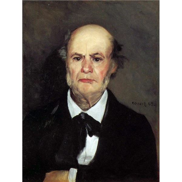 Renoir - Portrait Of The Artist's Father, Leonard Renoir