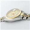Image 5 : Rolex Ladies 2 Tone Champagne Diamond 26MM Oyster Perpetual Datejust Wristwatch