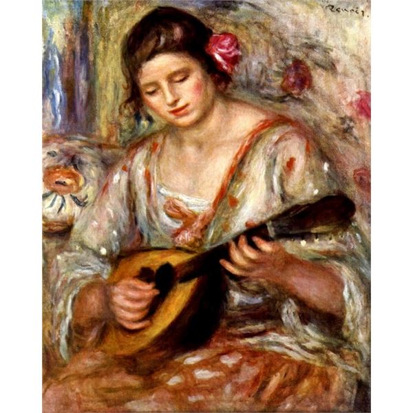 Renoir - Girl With Mandolin