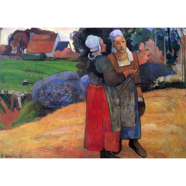 Paul Gauguin - Breton Farmers