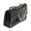 Image 2 : Chanel Black Caviar Leather Paris Single Flap Shoulder Bag