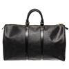 Image 1 : Louis Vuitton Black Epi Leather Keepall 45cm Travel Bag