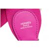 Image 4 : Hermes Pink Leather Toolbox 20cm Handbag