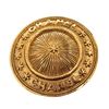 Image 1 : Chanel Gold CC Round Brooch
