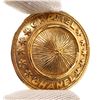 Image 2 : Chanel Gold CC Round Brooch