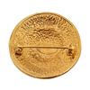 Image 4 : Chanel Gold CC Round Brooch